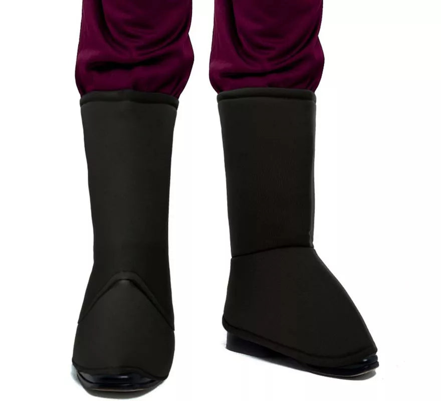 Translation missing: en.Cubrebotas Medievales negro infantil