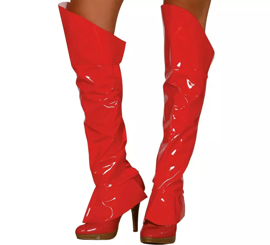 Cubrebotas rojas de 60 cm