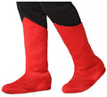 Cubrebotas rojas de Superhéroe