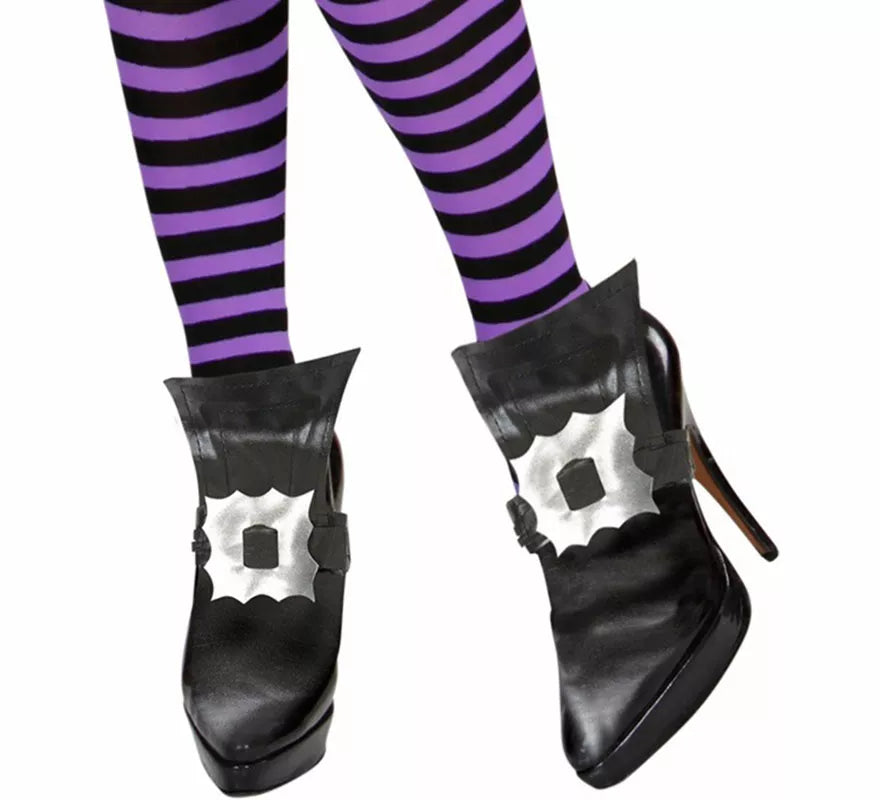 Cubrezapatos de Bruja con Hebillas