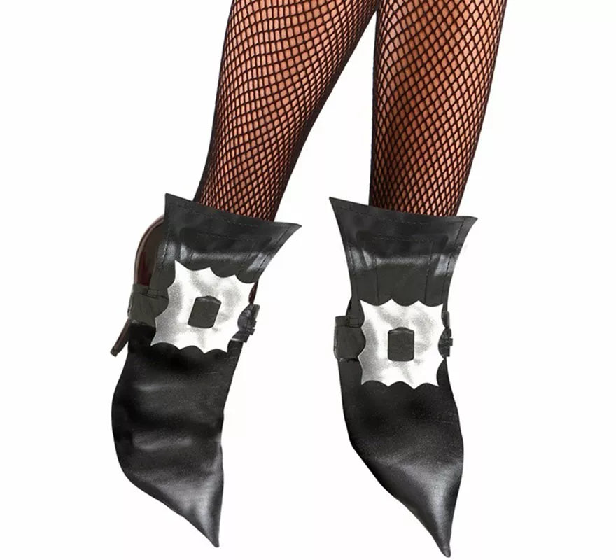 Cubrezapatos de Bruja con Hebillas