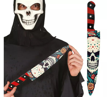 Cuchillo Calavera 37 cm