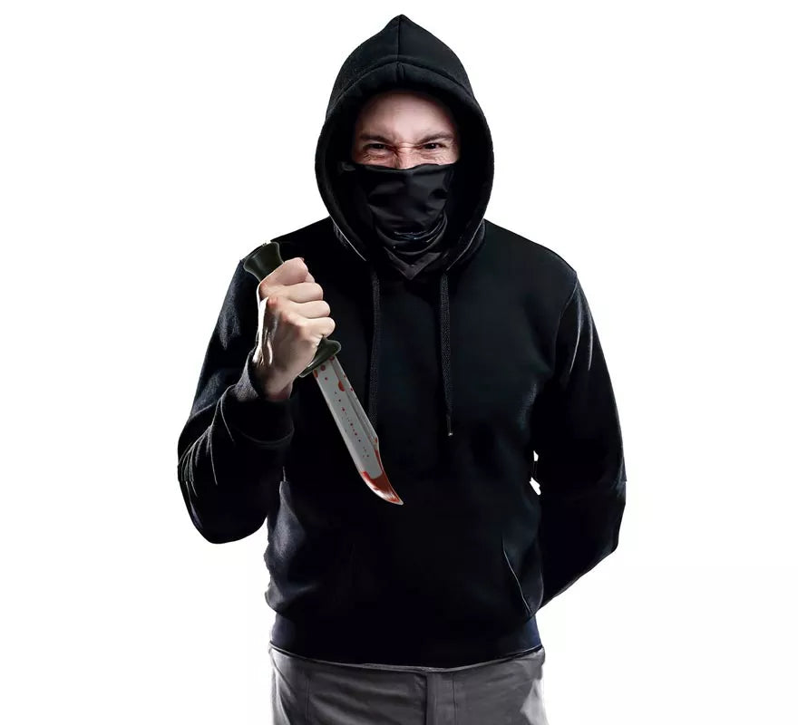Cuchillo con Sangre de 34 cm