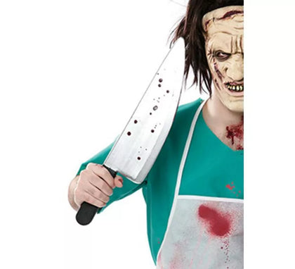 Cuchillo con sangre de 49 Cm