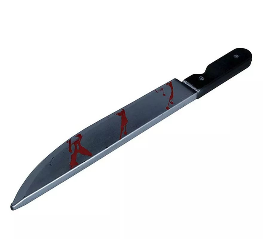 Cuchillo con Sangre de 50 cm