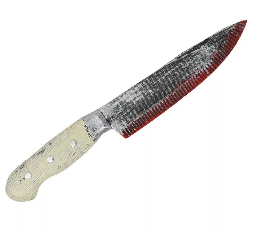 Cuchillo de Cocina con Sangre de 33 cm