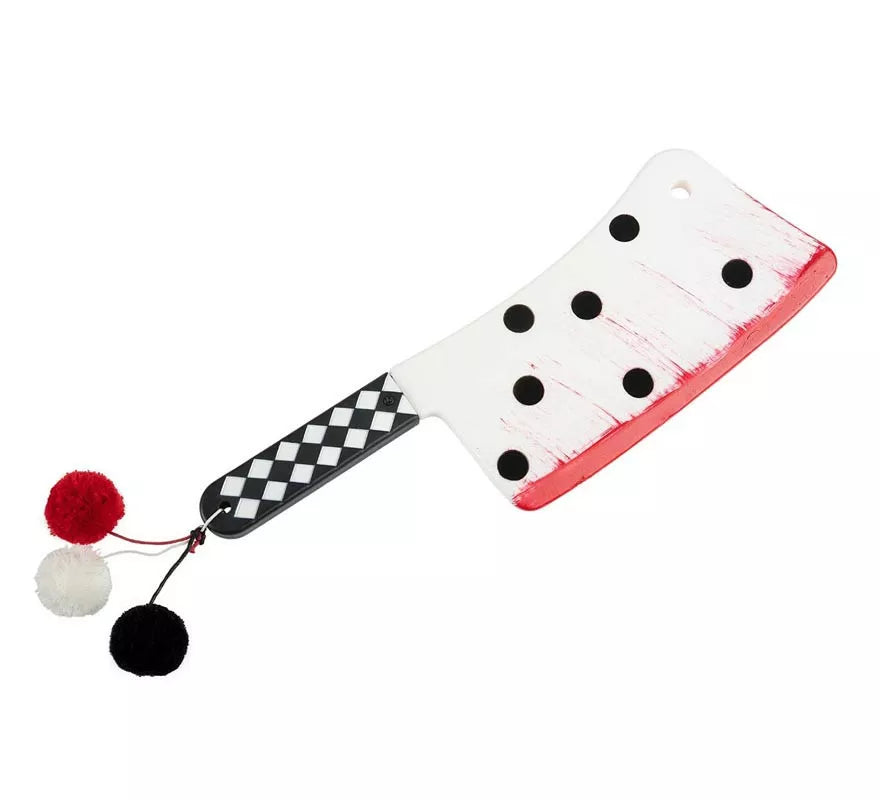 Translation missing: en.Cuchillo de Payaso a cuadros de juguete de 28 cm