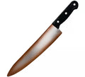 Cuchillo Efecto Oxidado de 38,5x5,4 cm