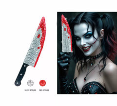 Bloody Knife with Diamonds 38 cm
