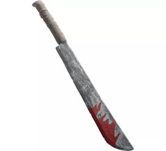 Long knife with blood stains 74cm