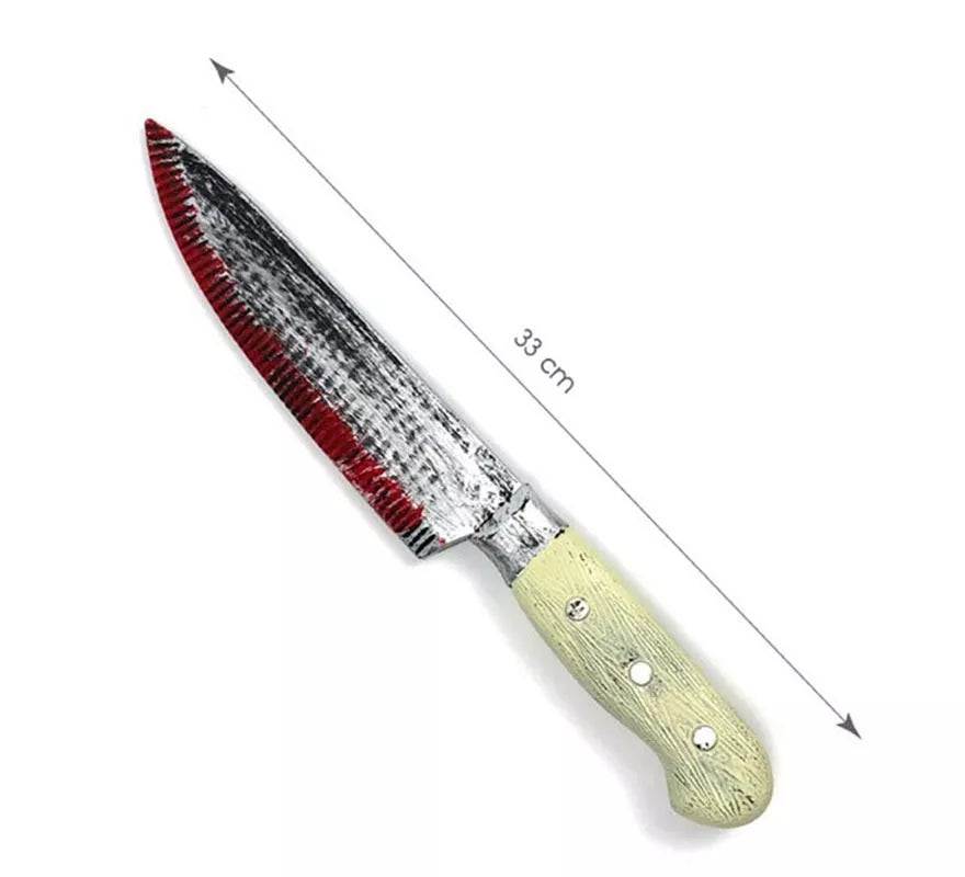 Translation missing: en.Cuchillo Manchado con sangre de 33 cm