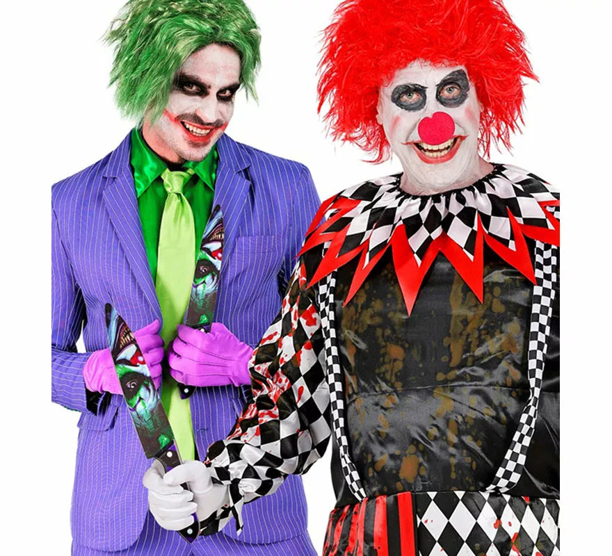 Translation missing: en.Cuchillo Payaso Risueño de 31 cm con diseño en ambas caras