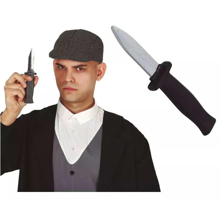 Cuchillo Retráctil de Broma 19 cm