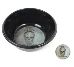 Black Skull Bowl 28x7.5cm