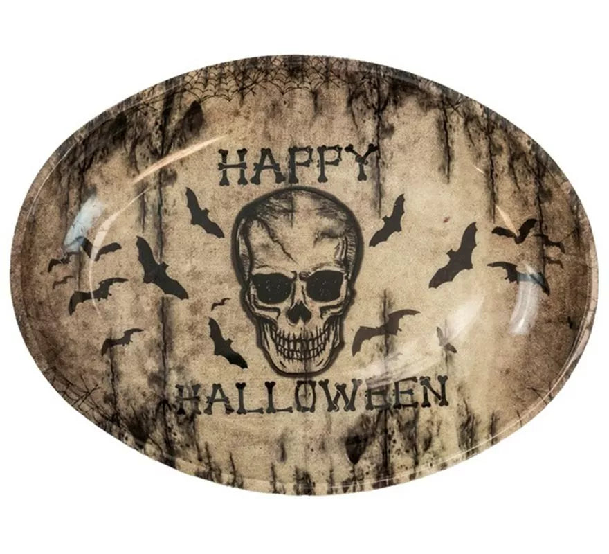 Translation missing: en.Cuenco de Calavera Feliz Halloween de 40x30,5 cm