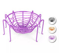Cuenco Telaraña con patas lila en colores surtidos de 23x10 cm