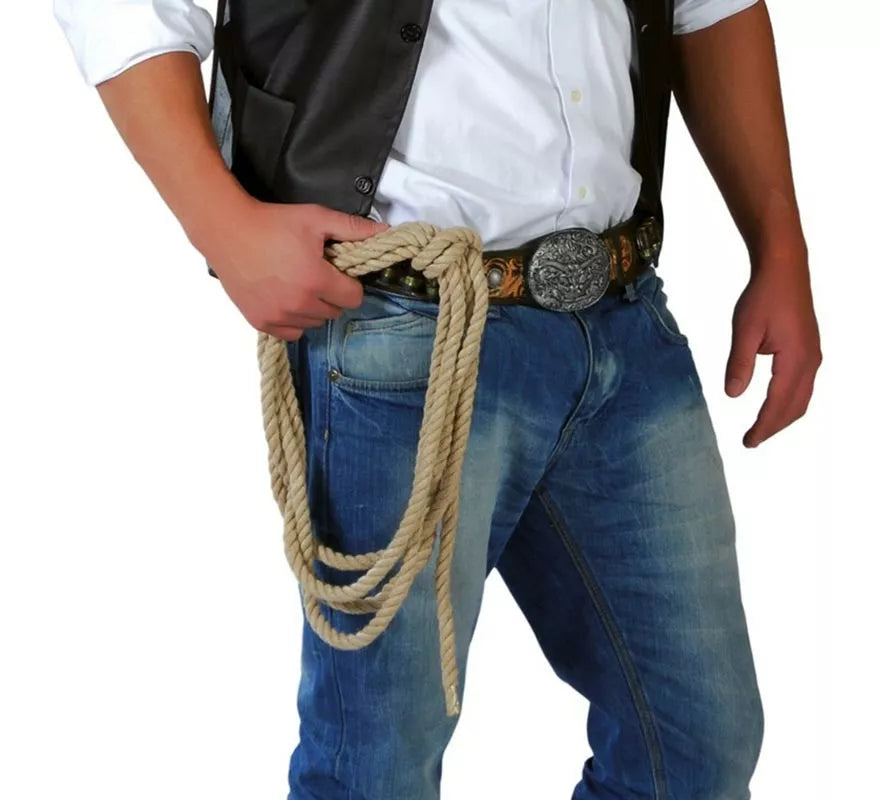 Cuerda Vaquero del Oeste 185 cm.