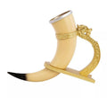 Cuerno Jarra Vikinga beige de 23X21,5x24 cm