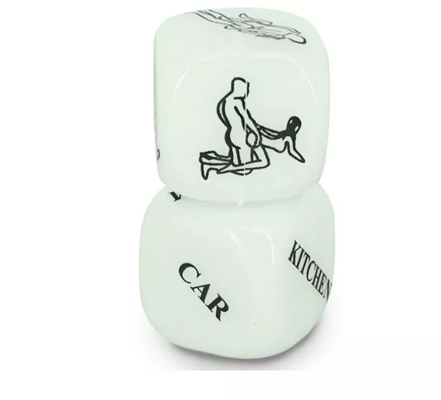 Translation missing: en.Dados con figuras Kamasutra de 2 cm