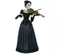 Dama Esqueleto con Violín de Resina de 26x15 cm