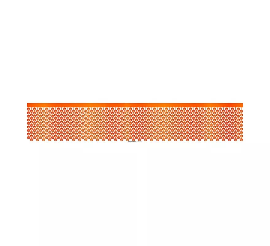 Mesa Metalizada de Calabazas de 400x70 cm