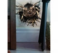 Decoración Adhesivo Pared Agujero Araña 16x16 cm