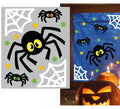 Decoración de Gel Arañas 20x25 cm