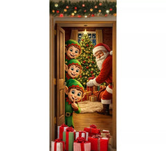 Decoración de Puerta de Elfos de 80x180 cm