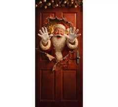 80x180 cm Santa Claus Door Decoration