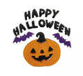 Decoración Gel Calabaza "Happy Halloween" de 20x25 cm