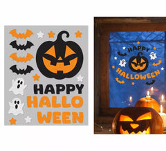 Happy Halloween Gel Decoration 25x30 cm