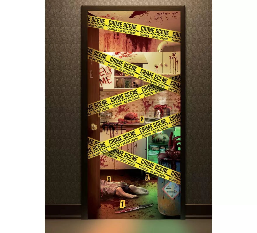 Translation missing: en.Decoración para Puerta ''Crime Scene'' de 80x180 cm