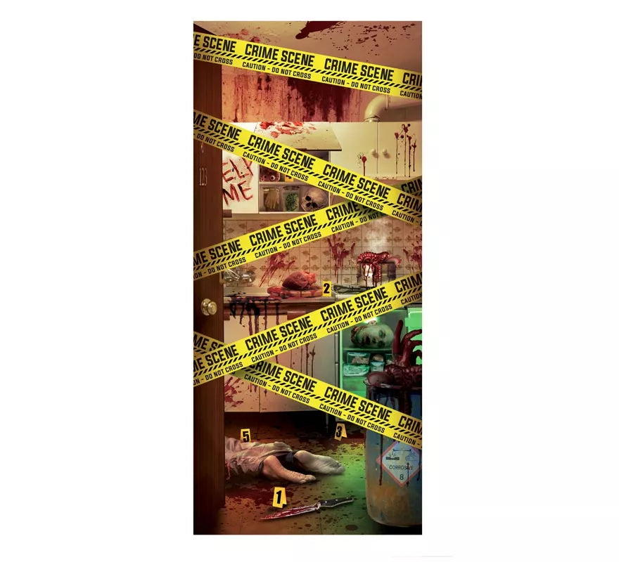 Translation missing: en.Decoración para Puerta ''Crime Scene'' de 80x180 cm