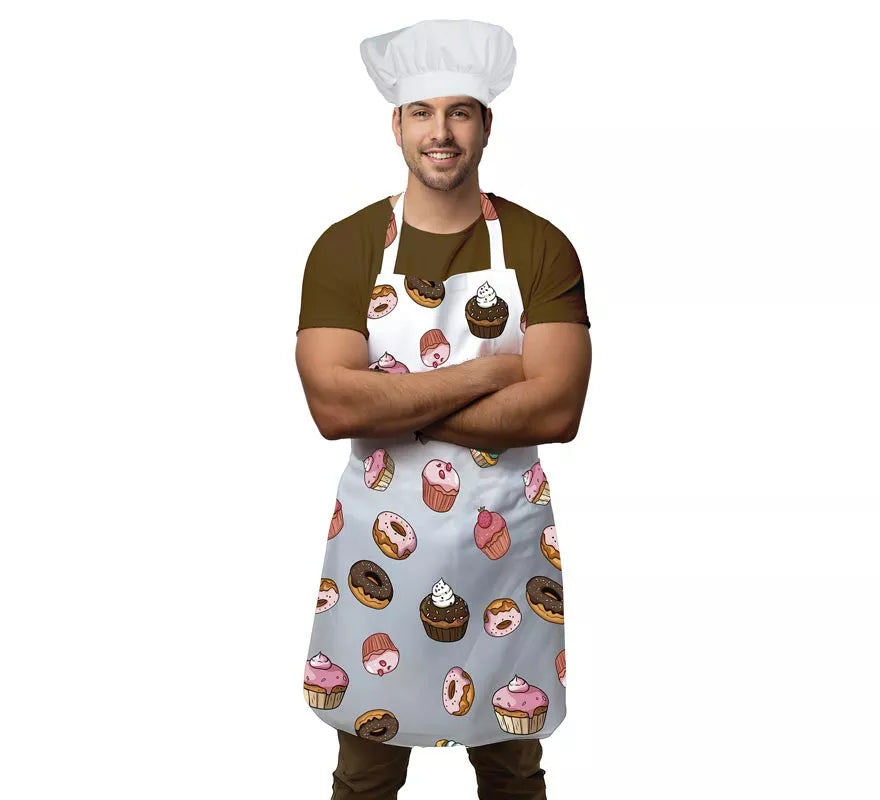 Delantal de Chef de Repostería para adultos