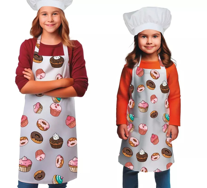 Delantal de Chef de Repostería para niños