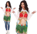 Delantal de Hawaiana adulto