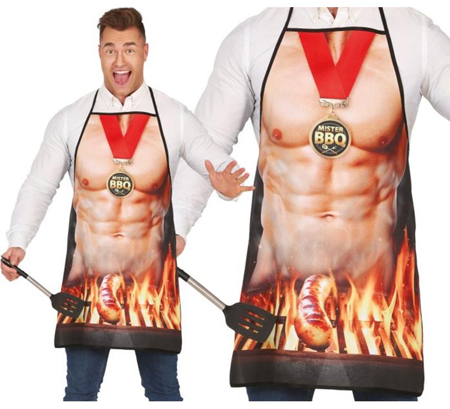 Delantal para Barbacoa Míster BBQ adulto