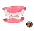 Dentadura de Vampiro Colmillos blancos adulto