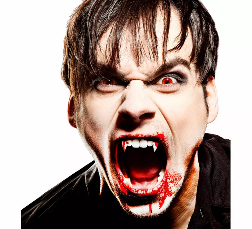 Translation missing: en.Dentadura de Vampiro con 4 Capsulas de Sangre