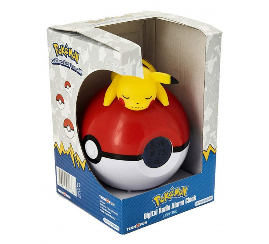 Despertador Lámpara LED Pikachu Pokemon