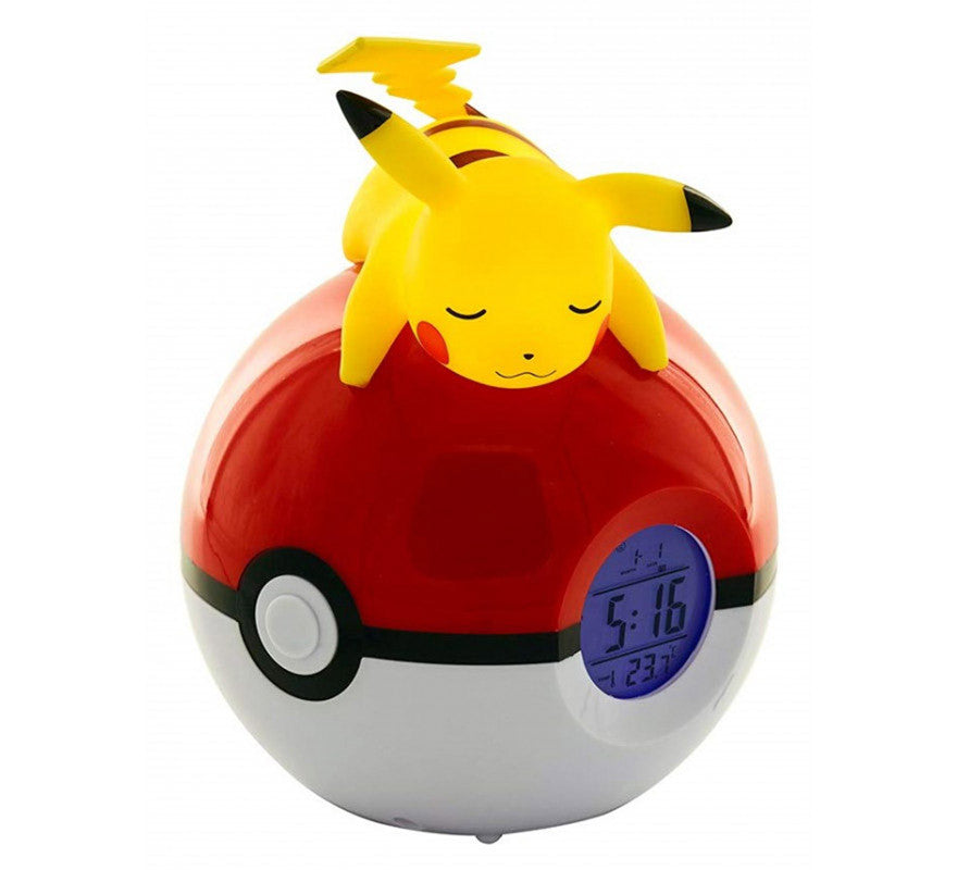 Despertador Lámpara LED Pikachu Pokemon