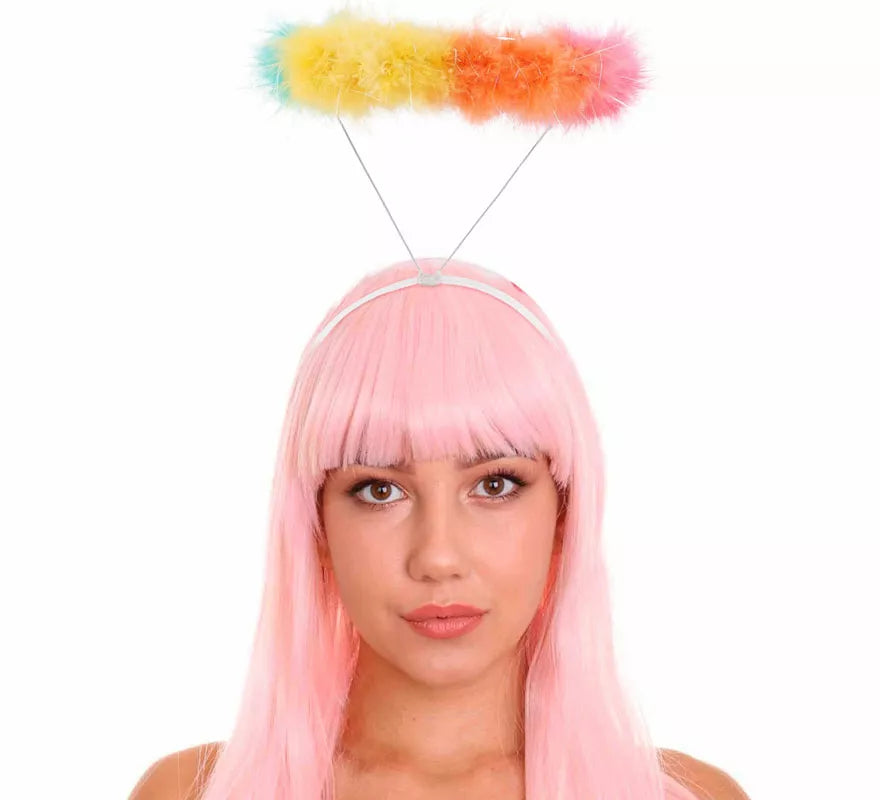 Diadema Aro Ángel multicolor