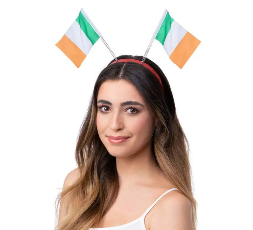 Translation missing: en.Diadema Bopper con la Bandera del Día de San Patricio adulto