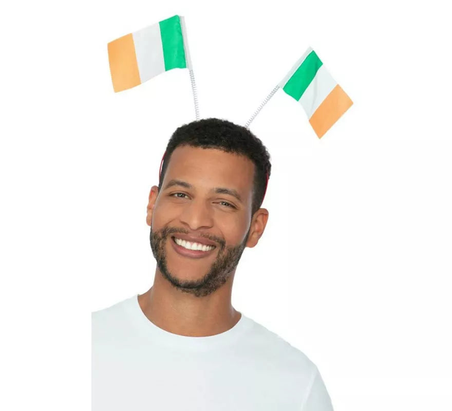 Translation missing: en.Diadema Bopper con la Bandera del Día de San Patricio adulto