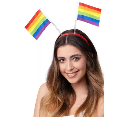 Diadema Bopper con la Bandera del Orgullo adulto