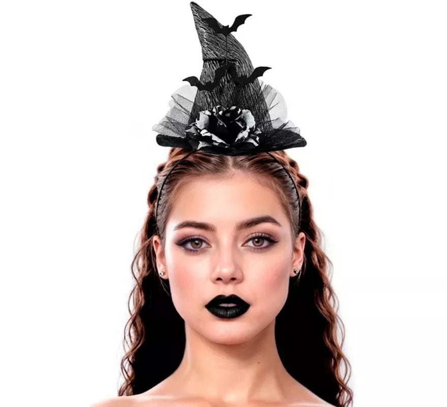Diadema Bruja con Murciélago