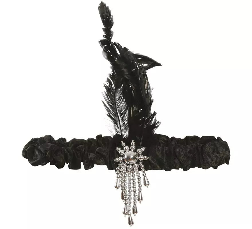 Translation missing: en.Diadema Charlestón con plumas