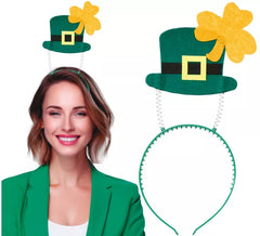 St. Patrick's Day Top Hat Headband