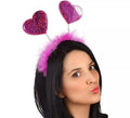 Diadema con Corazones y Marabú
