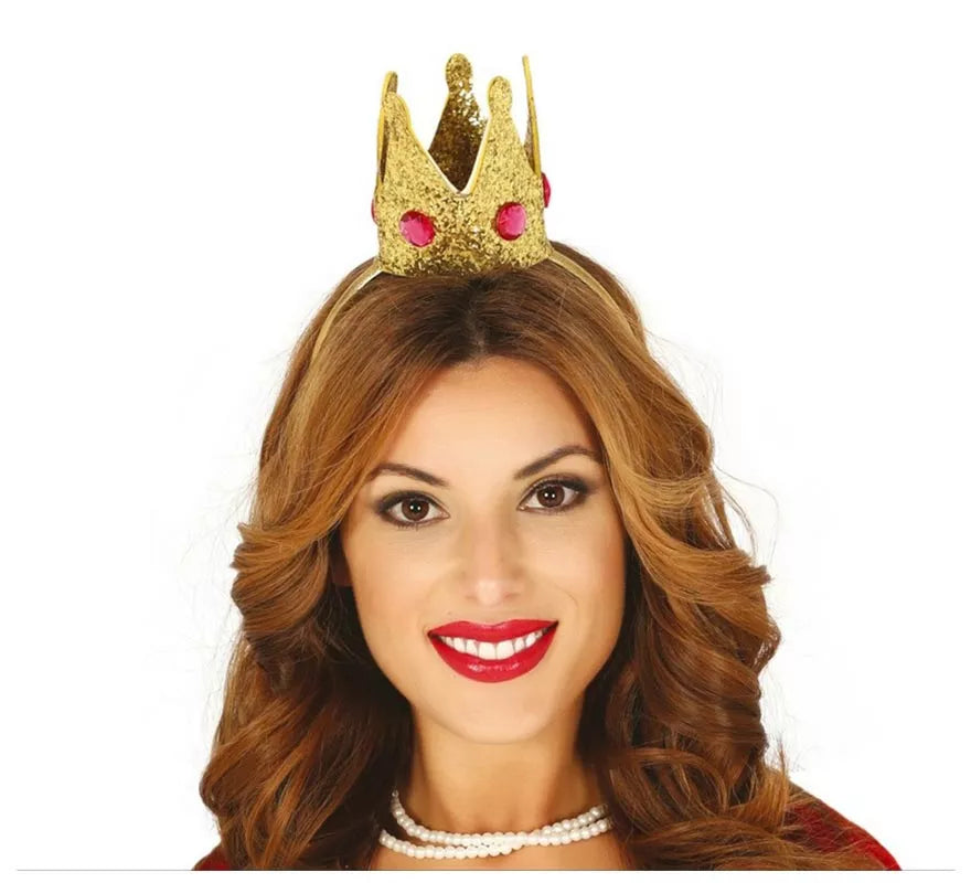 Translation missing: en.Diadema con Corona Dorada